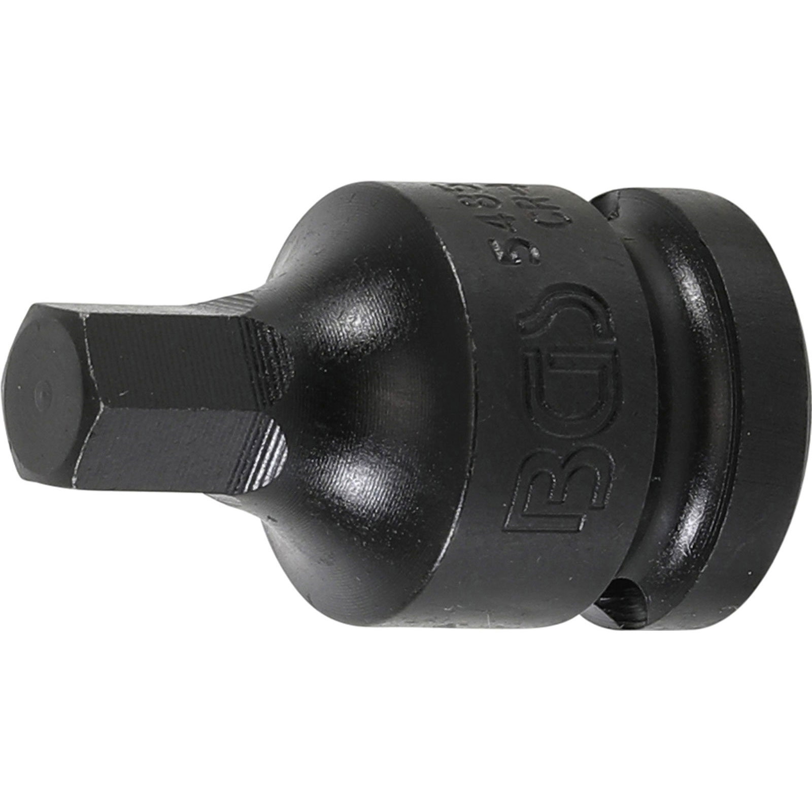 BGS Kraft-Bit-Einsatz Antrieb Innenvierkant 12,5 mm (1/2") Innensechskant 10 mm - 5485-10