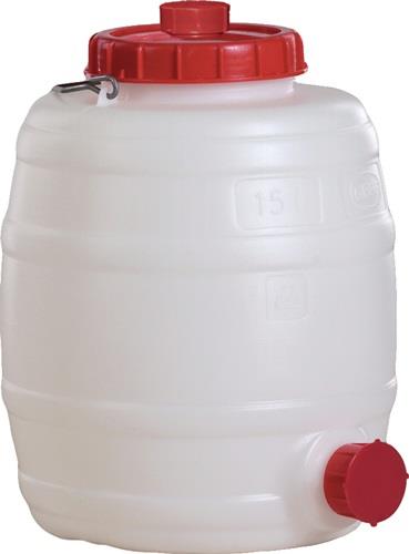 GRAF Fass 15 l PE weiß - 825051