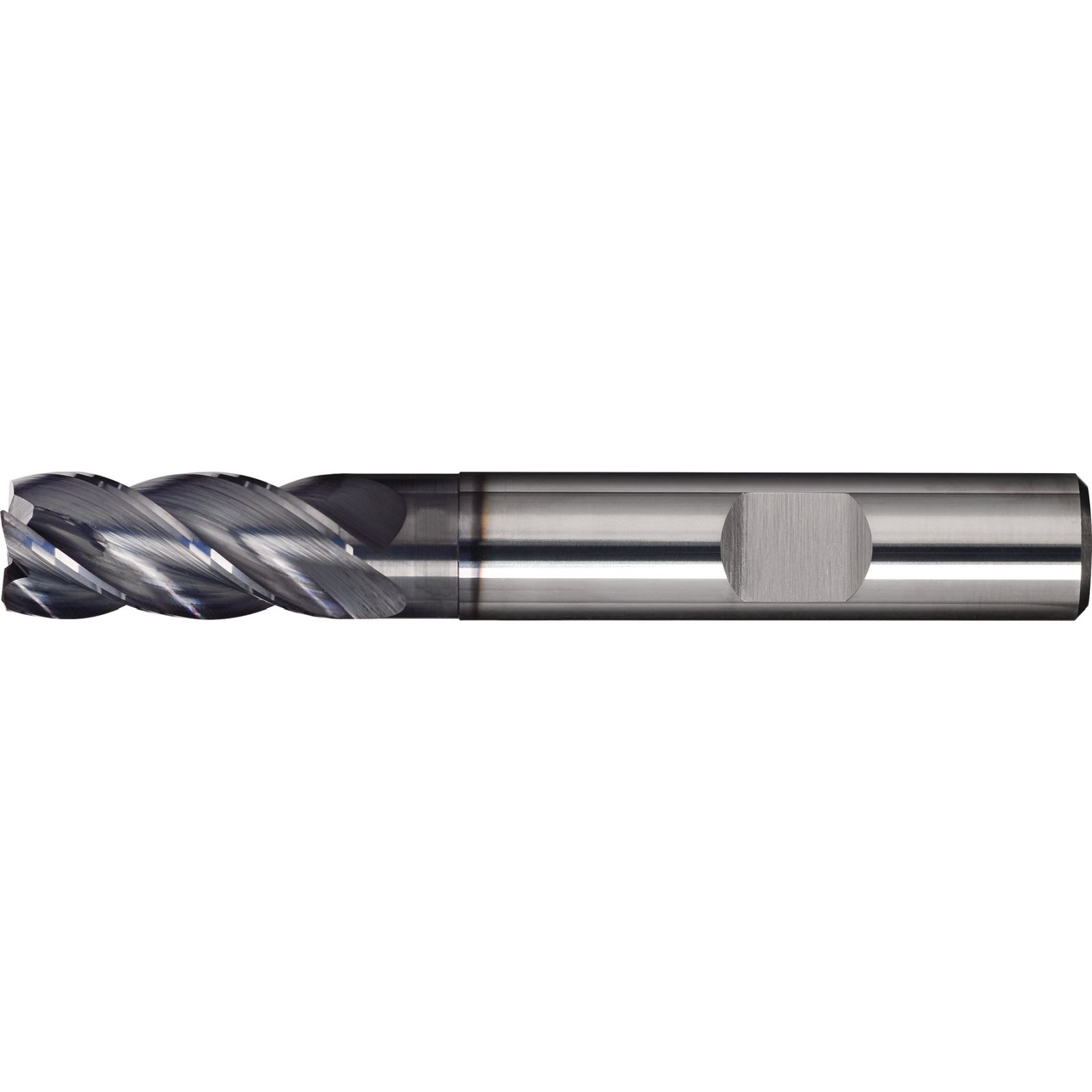 Schaftfräser DIN 6527L INOX HPC D.4mm VHM TiAlN HB Z.4 lang TECWERK