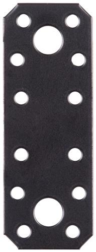 Flachverb.EN 14545 L.96mm B.35mm S.2,5mm STA schwarz ku.-besch.GAH