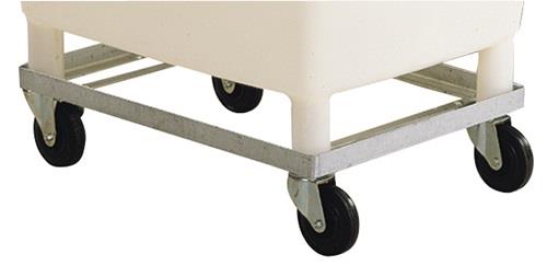 Craemer Fahrgestell Stahl, verzinkt eckig - 8007 1000