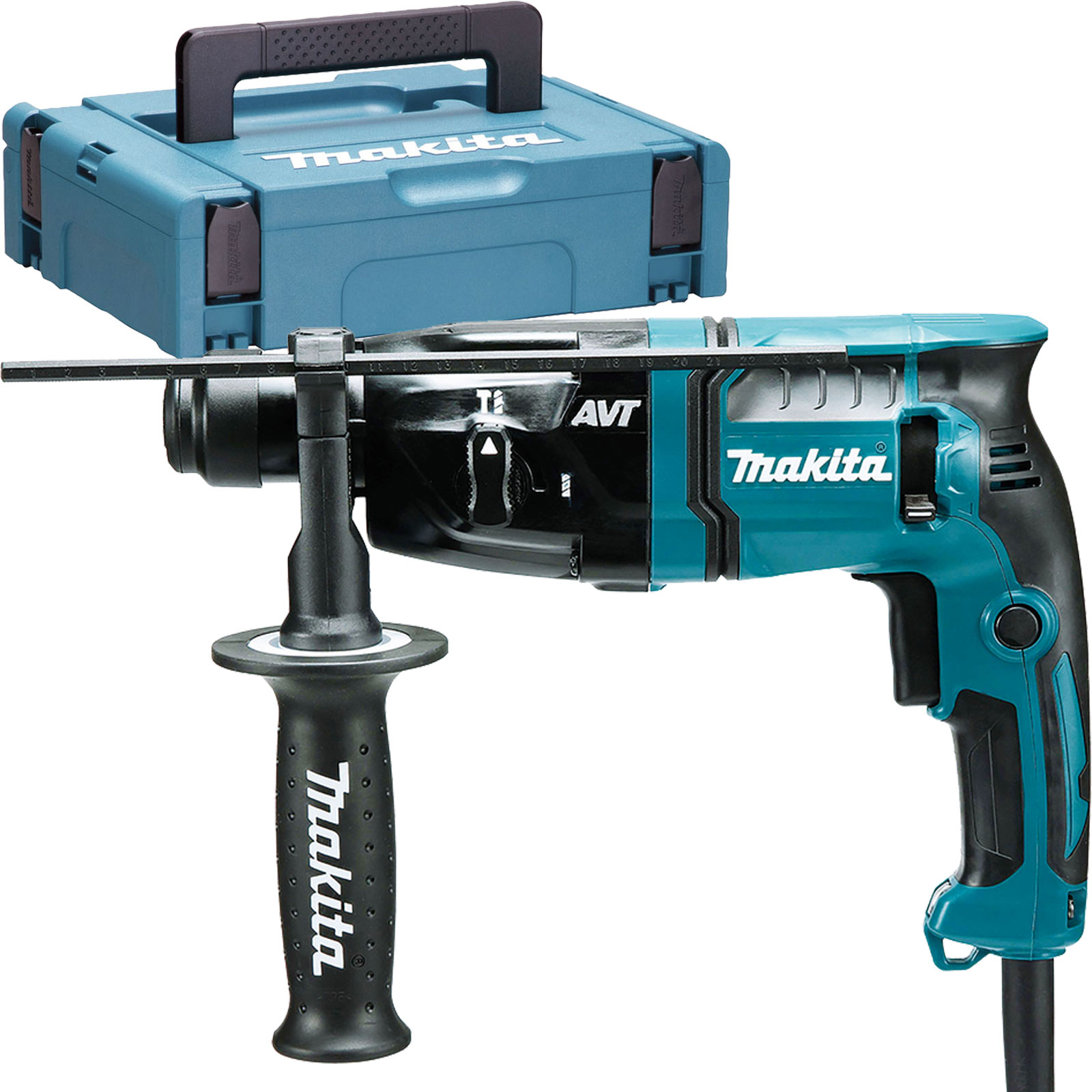 Makita HR1841FJ Bohrhammer für SDS-PLUS 18 mm 470 W im MAKPAC