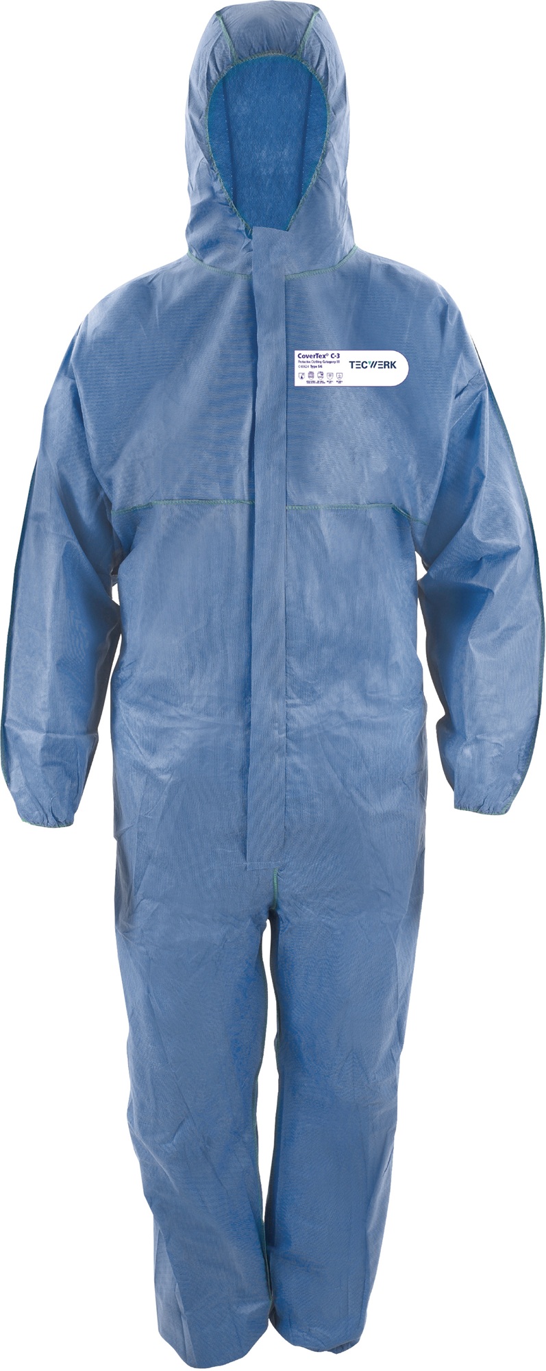 Schutzoverall CoverTex® Gr.XL blau PSA III TECWERK