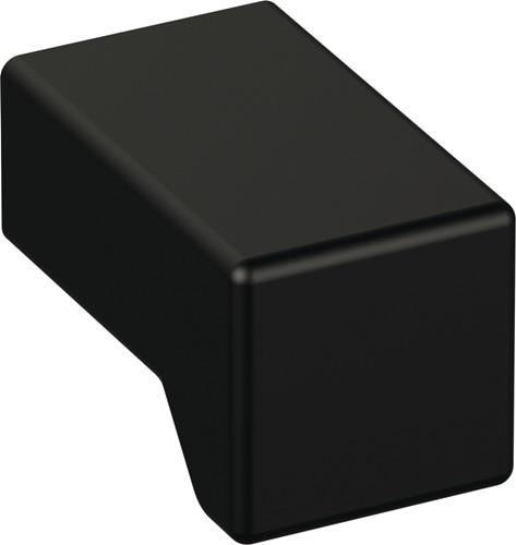 HEWI Möbelknopf 547.15B Ku.90 tiefschwarz ma - 547.15B 90