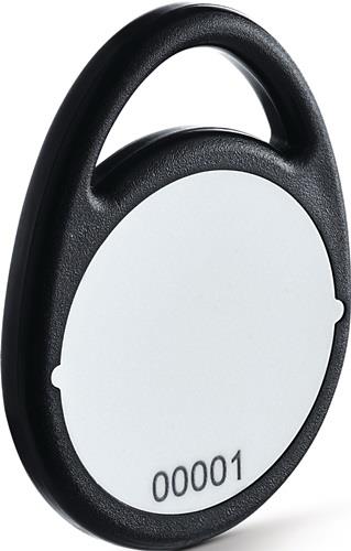 GEZE Zutrittskontrollsystem Schlüsselanh. MIFARE DESFireEV2 schwarz RFID-Transponder - 185712