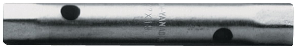 Rohrsteckschlüssel SW 10x11mm L.120mm Bohrungs-D.6,5mm verchr.TECWERK