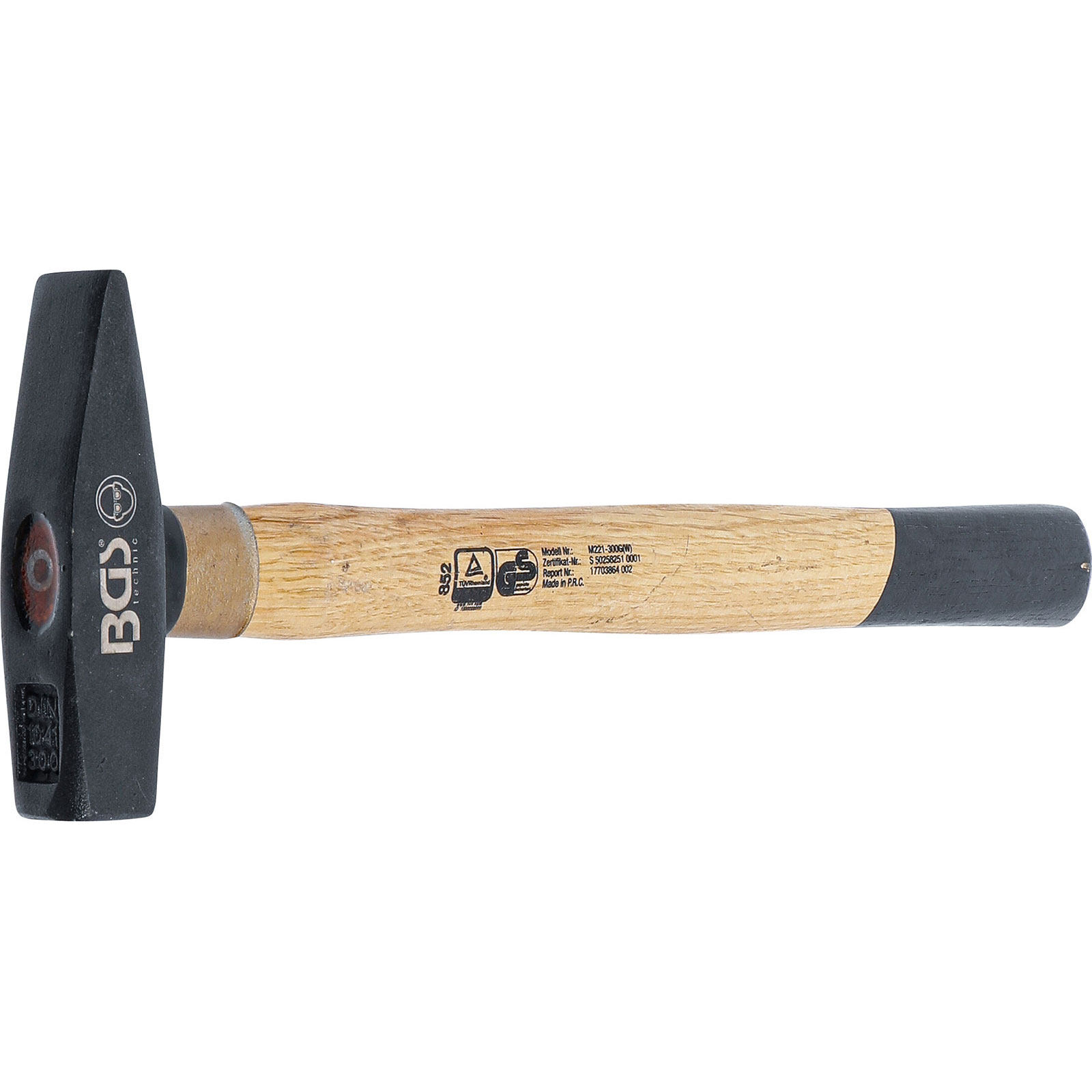 BGS Schlosserhammer Holz-Stiel DIN 1041 300 g - 852