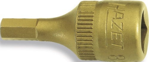 Hazet Steckschlüsseleinsatz 8501 1/4" Innen-6-kant L 28 mm"