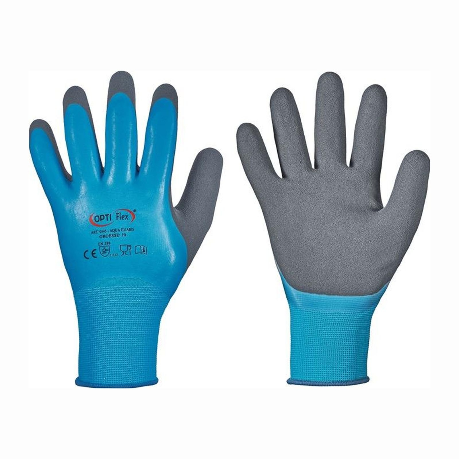 OPTIFLEX Handschuhe Aqua Guard blau