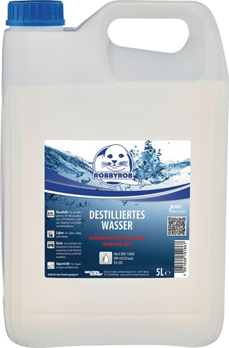 ROBBYROB destilliertes Wasser 5 l Kanister - 1037000000