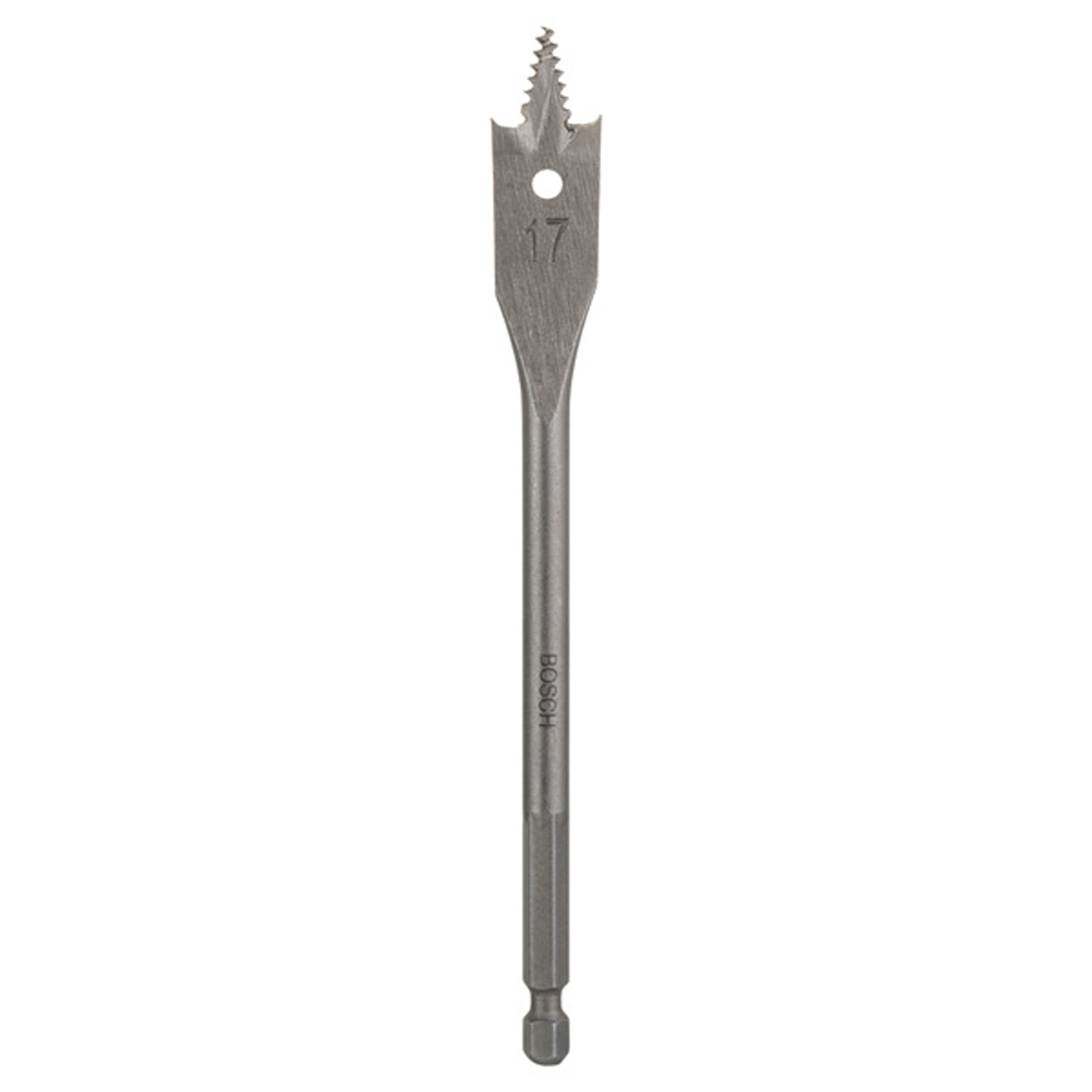 Bosch Flachfräsbohrer Self cut Sechskant D= 17,0 mm L= 152 mm - 2609255334