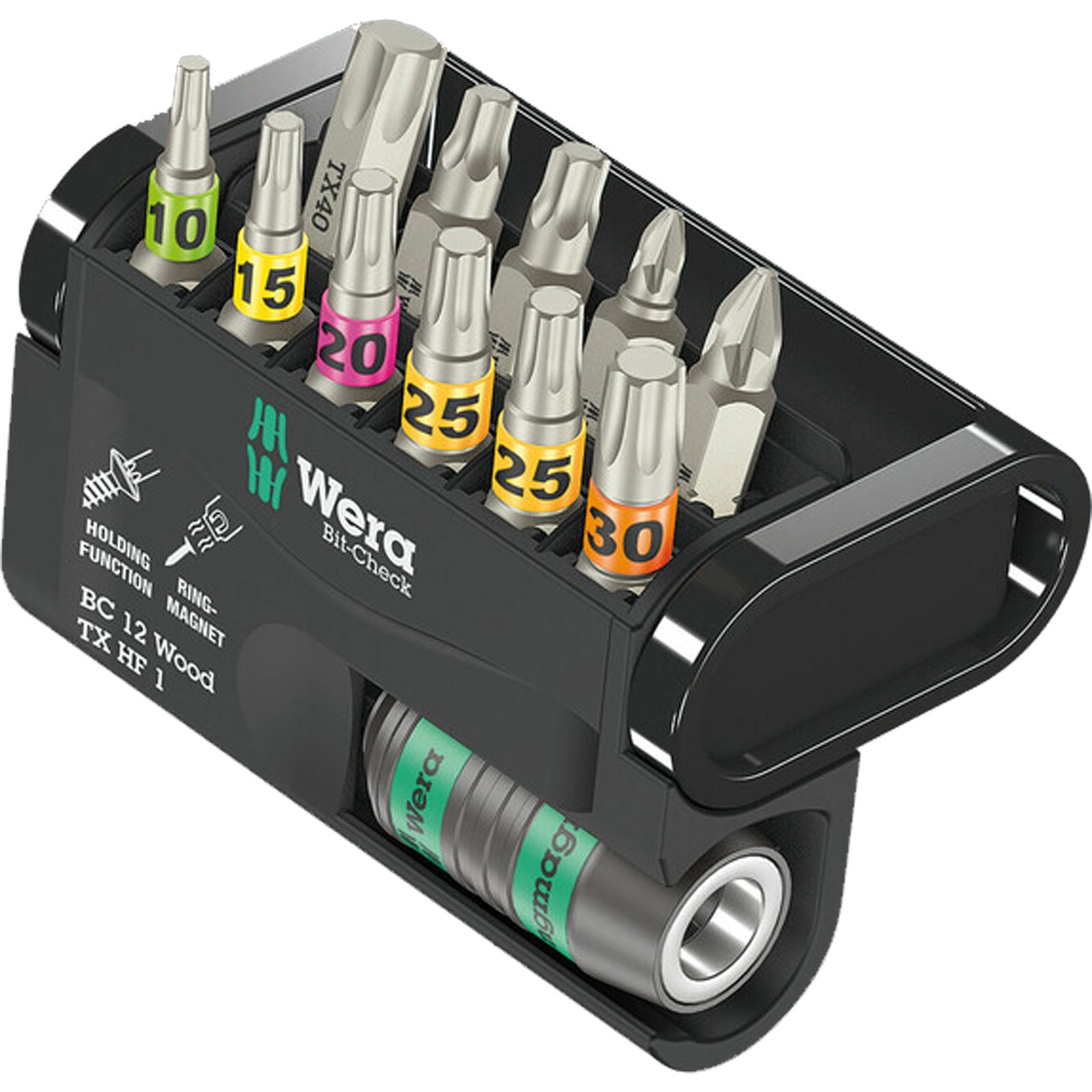 Wera Bit-Check 12 Wood TX HF 1 SB - 05073641001