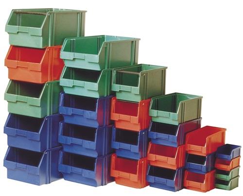 LA-KA-PE Sichtlagerkasten L 500 / 450 x B 300 x H 230 mm blau - LK1A BLAU