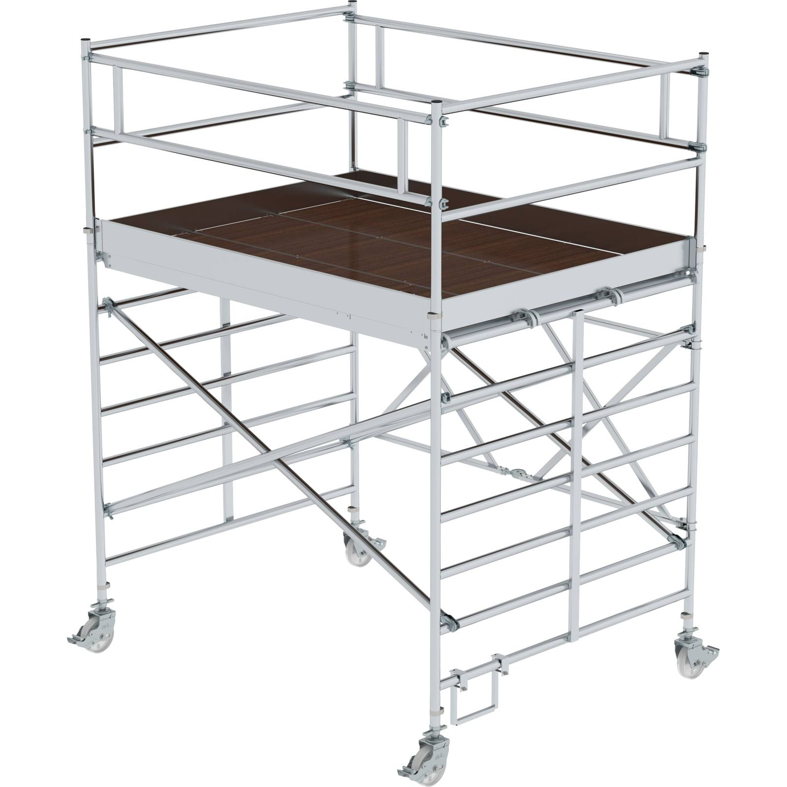Günzburger Steigtechnik Klappgerüst mit Dreifach-Plattform