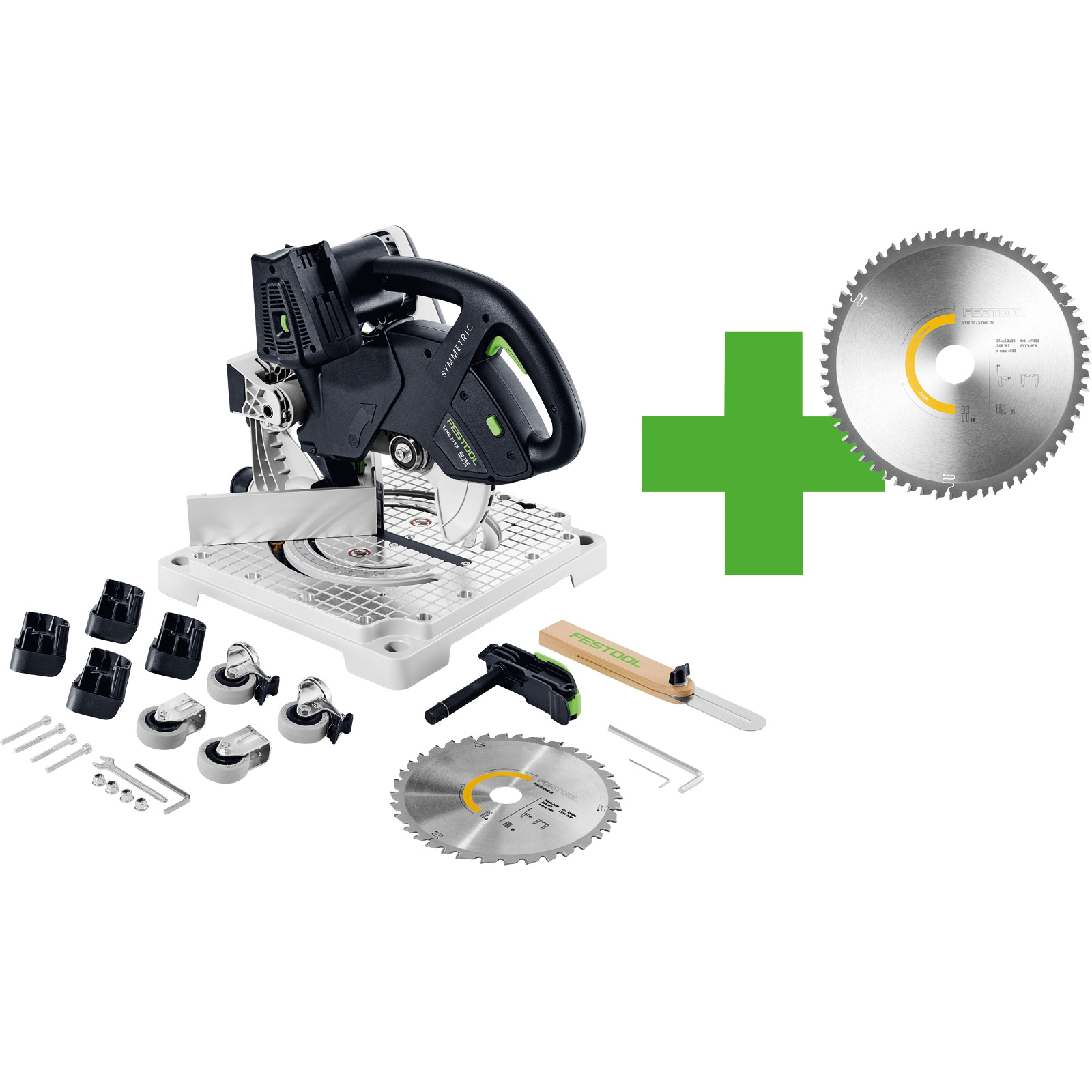 Festool Akku-Leistensäge SYMMETRIC SYMC 70 EB-Basic Solo Master Edition - 578180