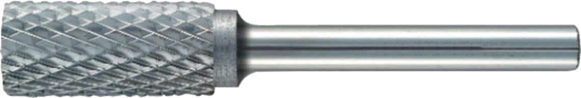 Frässtift ZYA D.6mm Kopf-L.13mm Schaft-D.3mm HM Verz.Kreuz TECWERK