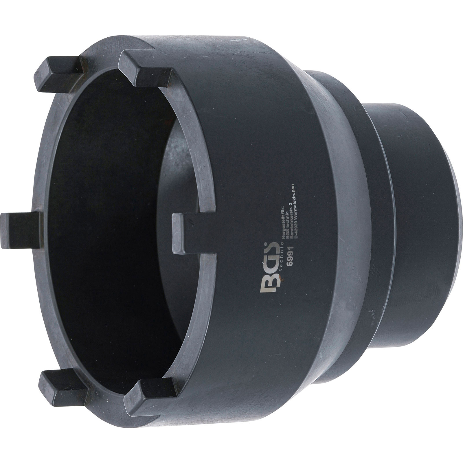 BGS Hinterachs-Nutmuttern-Schlüssel für Mercedes-Benz / MAN 10/13 t NR7/4 SW 101 mm - 6991