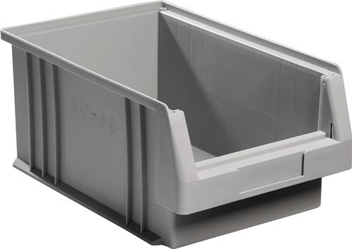LA-KA-PE Sichtlagerkasten PLK L330 x B213 x H150 mm PP grau - 01550 02 05