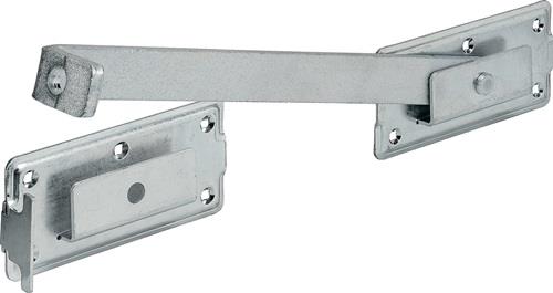 VORMANN Doppeltorüberwurf L/R verwendbar Gesamt-L.340xBreite 30mm Bolz.dop.gel - 000086000Z