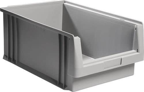 LA-KA-PE Sichtlagerkasten PLK L500 x B315 x H200 mm PP grau - 01350 02 05