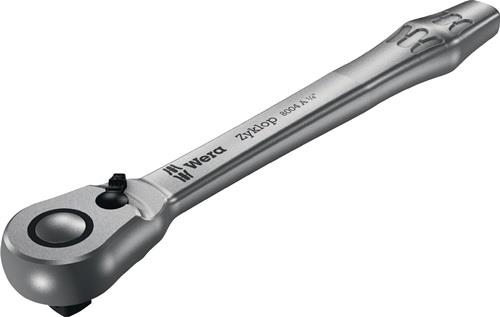 Wera 8004 A Zyklop Metal-Knarre mit Umschalthebel mit 1/4"-Antrieb - 004004