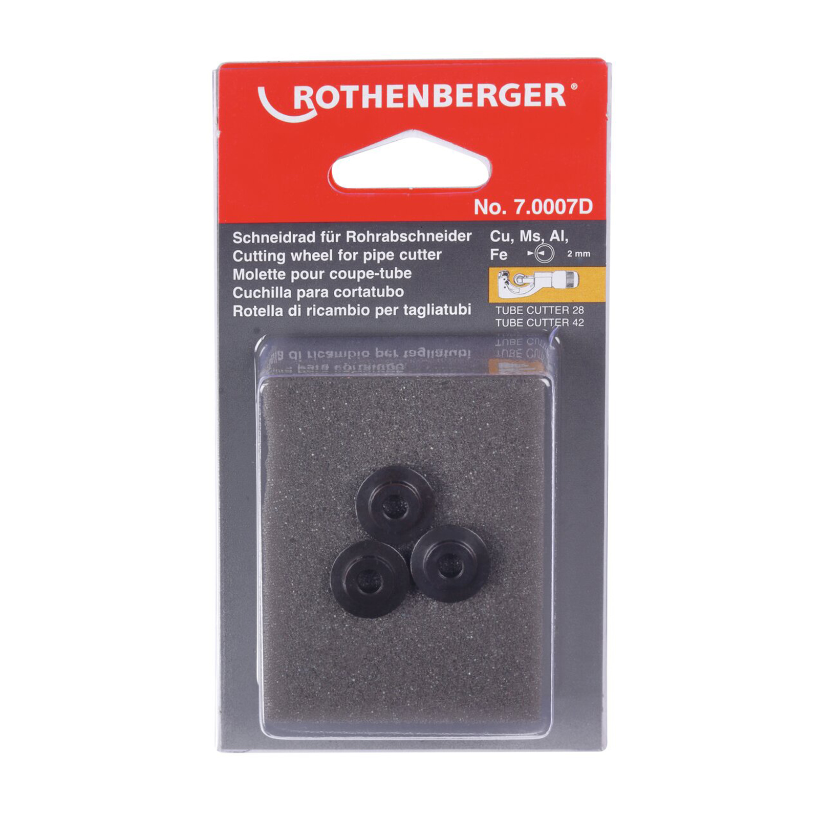 ROTHENBERGER Schneidrad Cu-Al-Fe für TC28/42  - 1000000976
