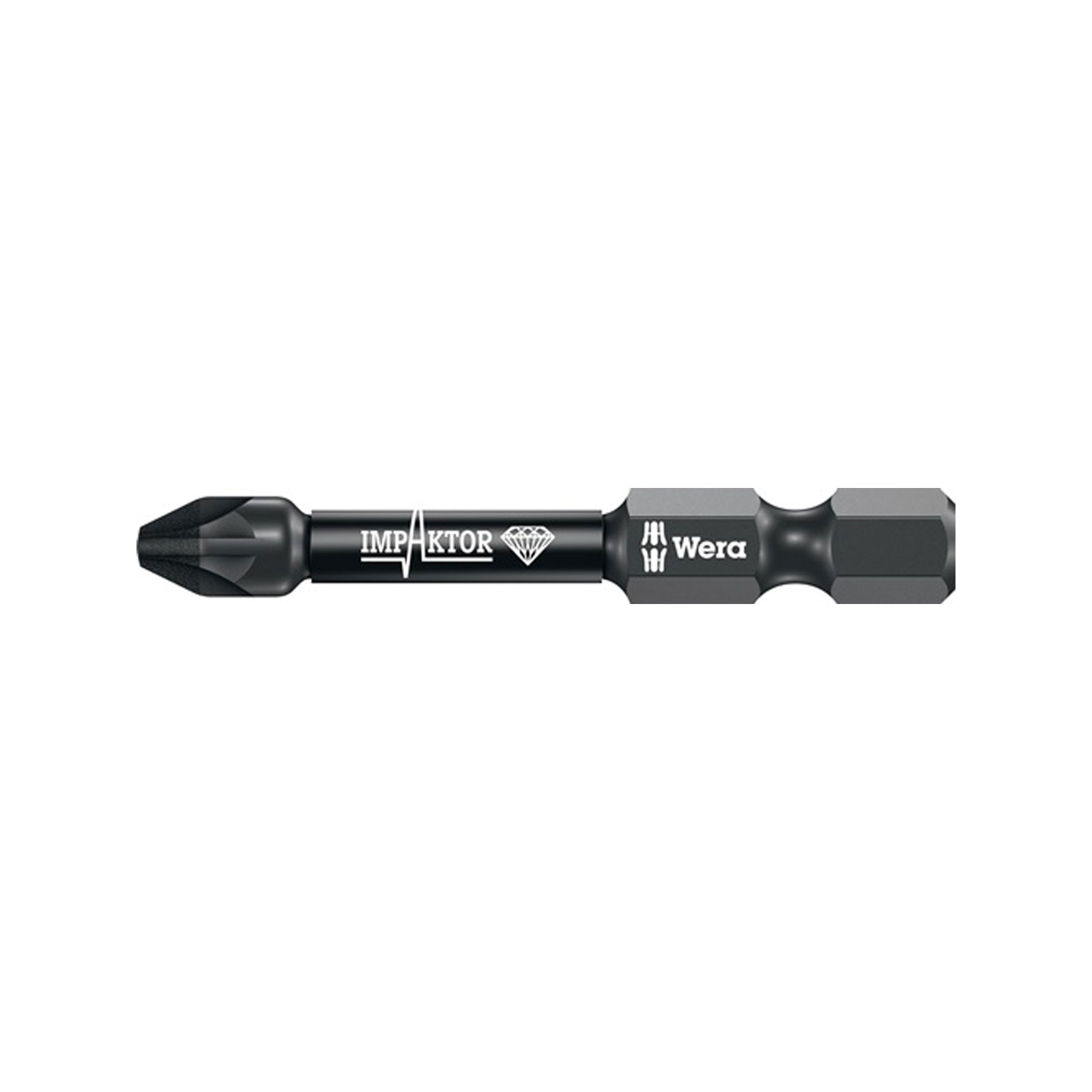 Wera 5x Bit 855/4 IMP DC PZD3 Länge 50 mm 1/4" E6,3 Impaktor DC - 5157662001