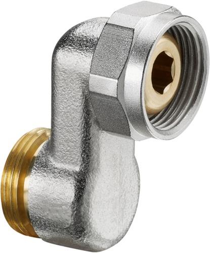 OVENTROP-S-Anschlussverschraubung G3/4ZollAG x G3/4ZollÜM,Messing,vernickelt