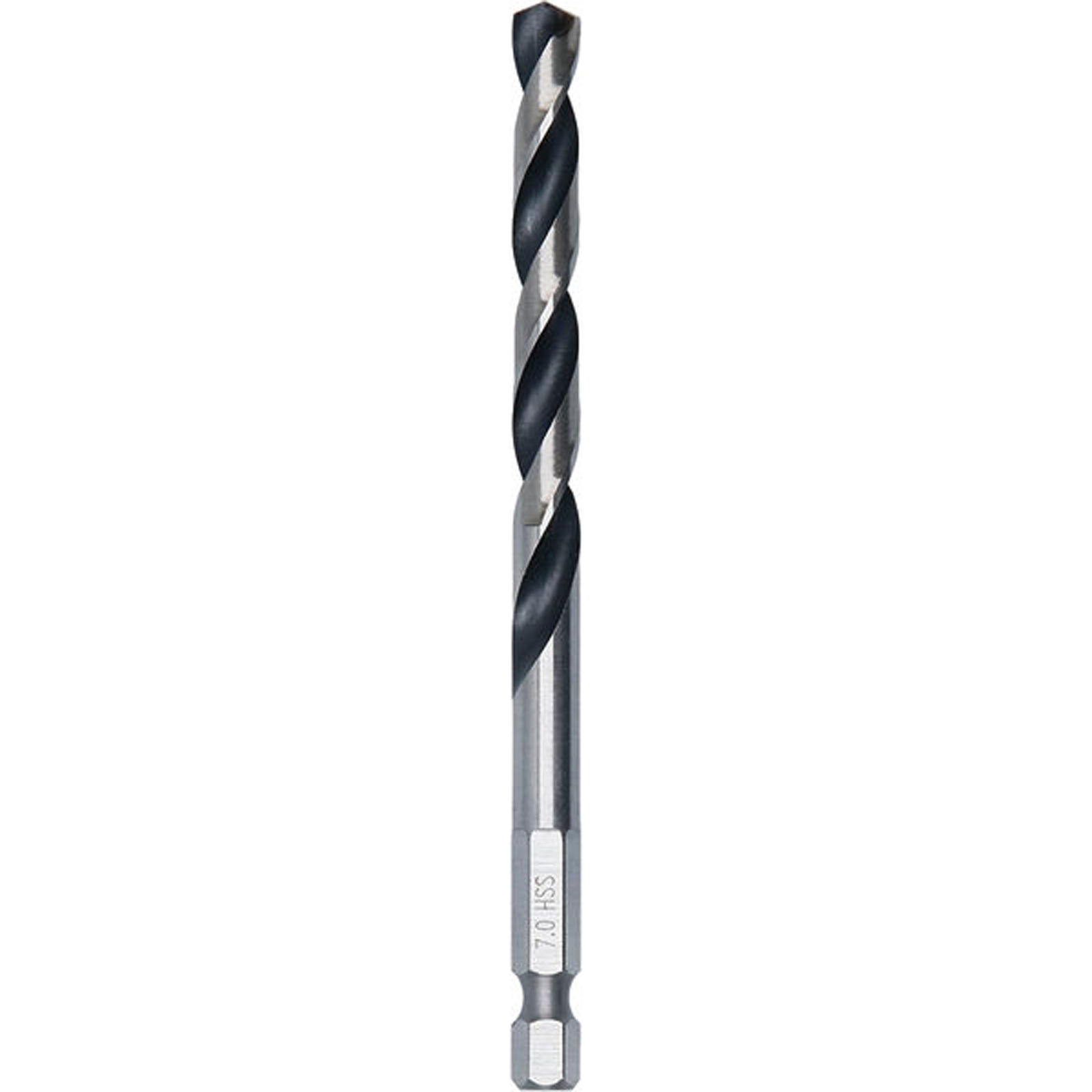 Bosch Metal HSS Spiralbohrer 7 x 69 x 109 mm HEX 1/4 Schaft - 2608577877
