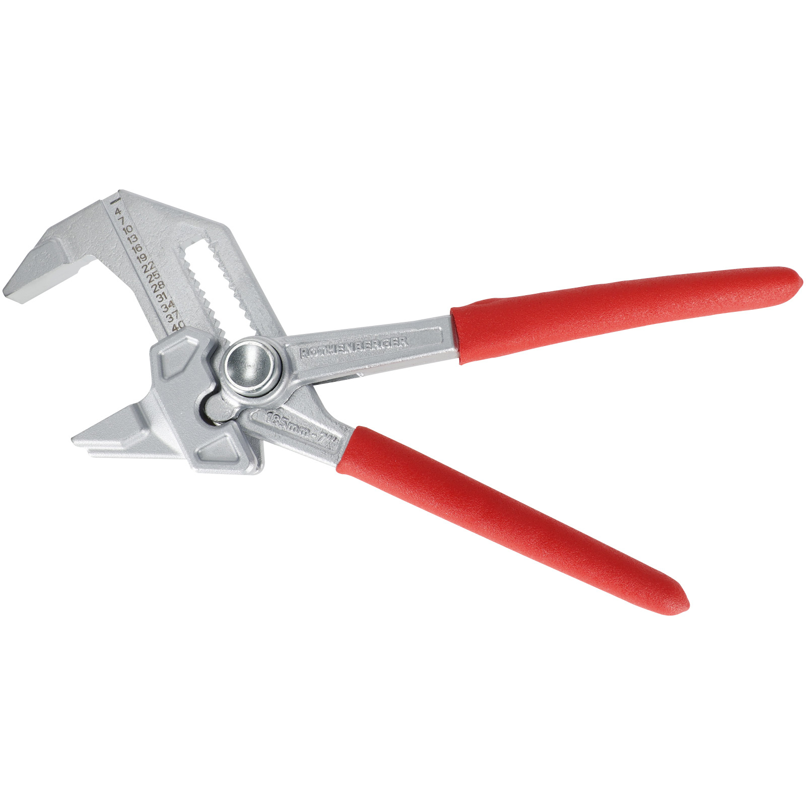 ROTHENBERGER ROFAST Zangenschlüssel, 7" 1K, mit Schonbacken, 3 Paar - 1000004325