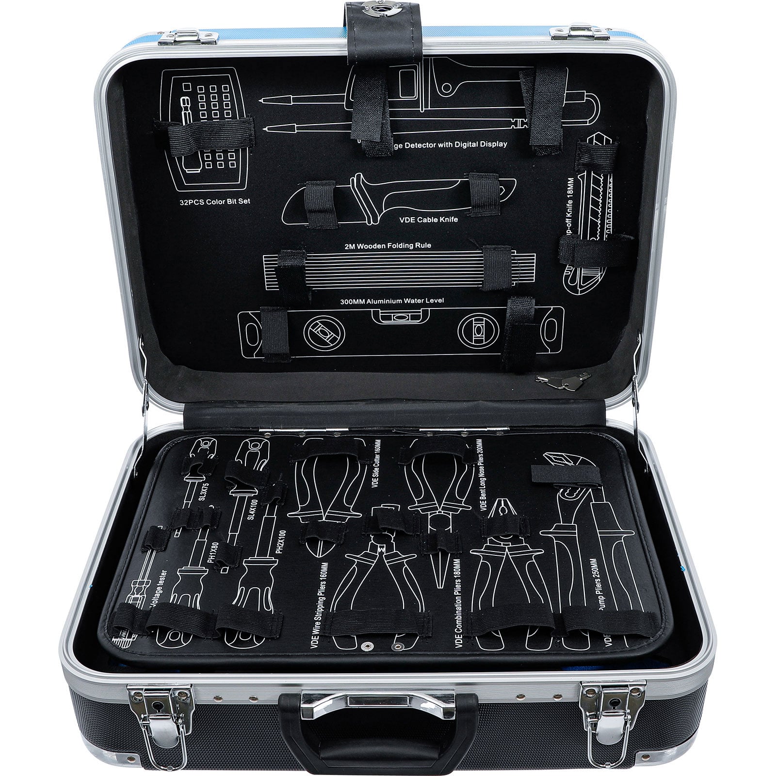 BGS ABS Kunststoff-Leerkoffer zu Art. 15503 - 15503-1