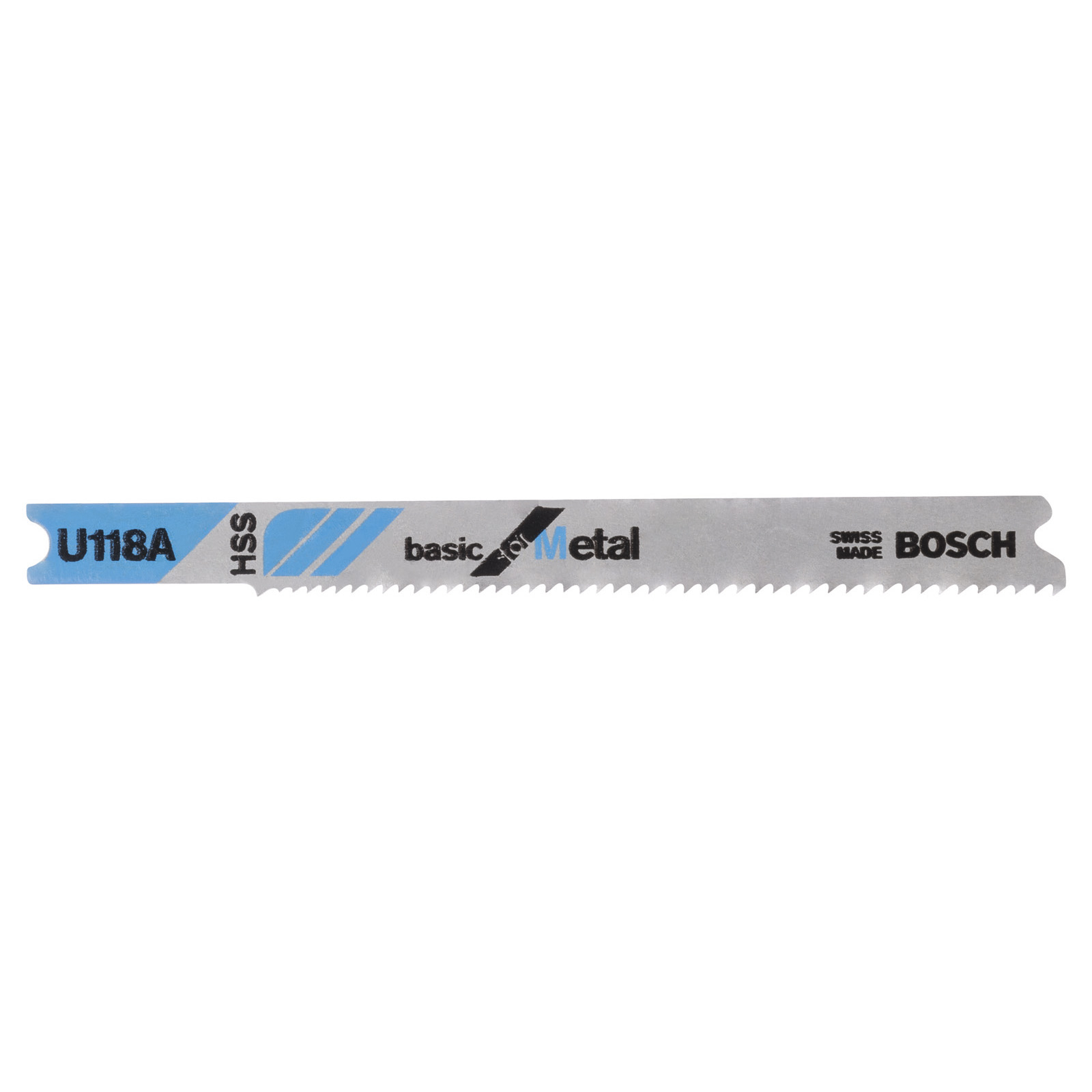 Bosch 3x Stichsägeblatt U 118 A Basic for Metal - 2608631511