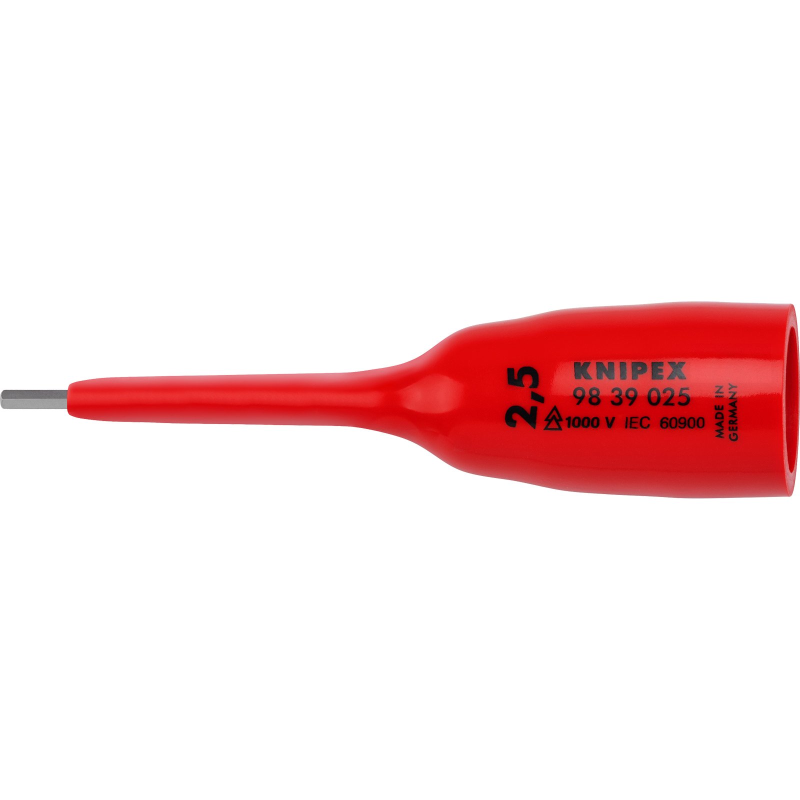 Knipex Steckschlüsseleinsatz 3/8" hex.2,5 - 9839025