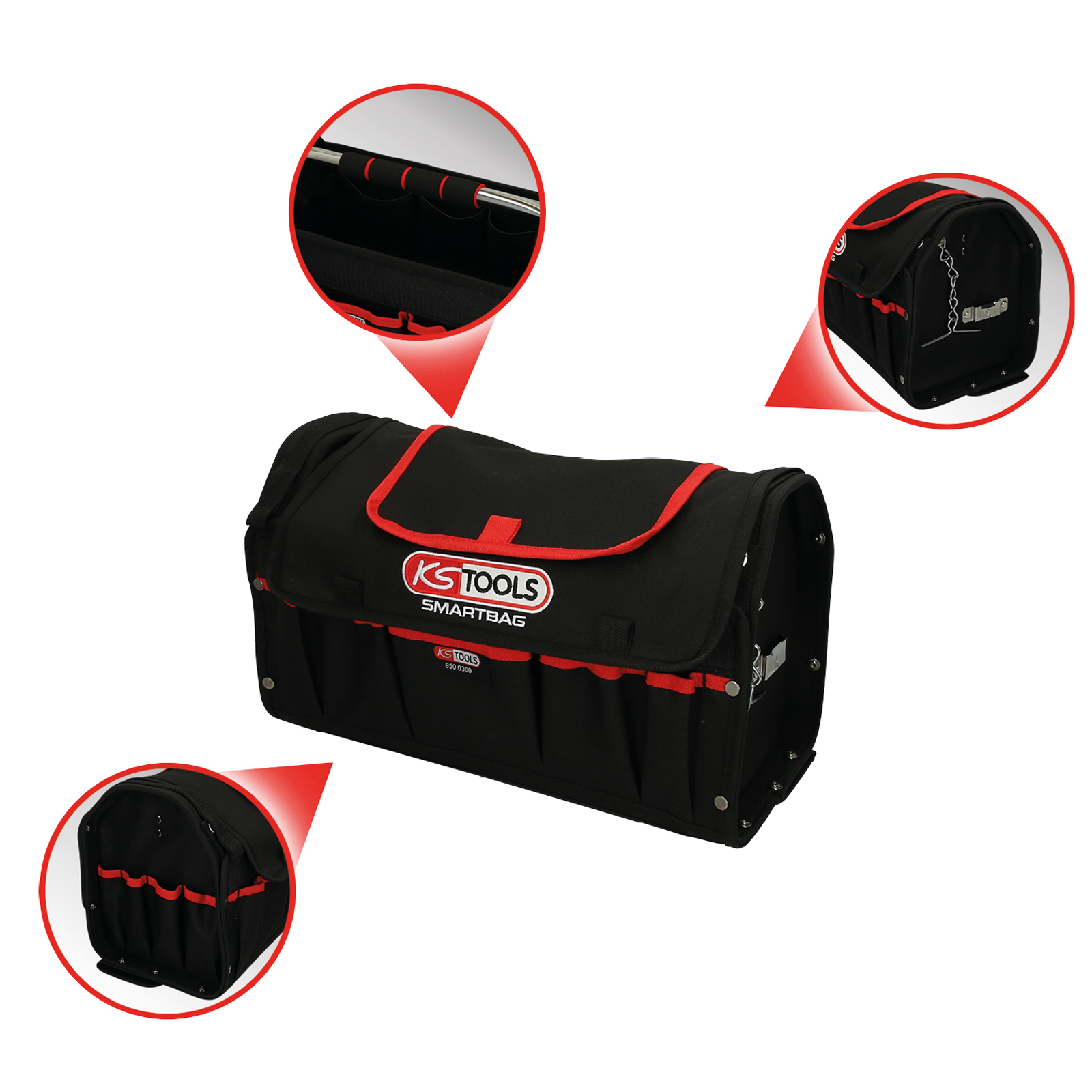 KS TOOLS SMARTBAG Universal-Werkzeugtasche - 850.0300