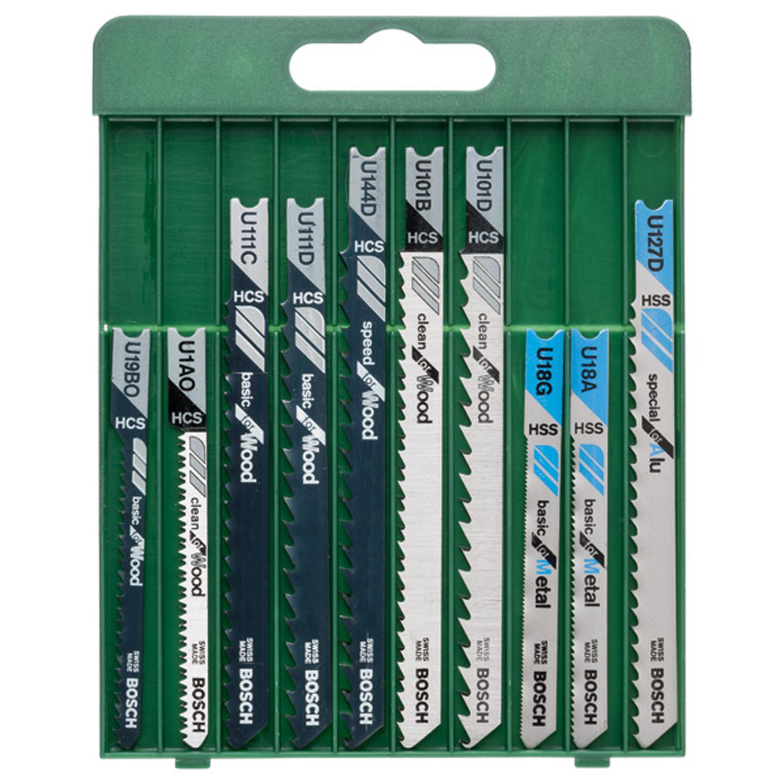 Bosch Stichsägeblatt-Set mit U-Schaft 10-tlg. - 2609256775