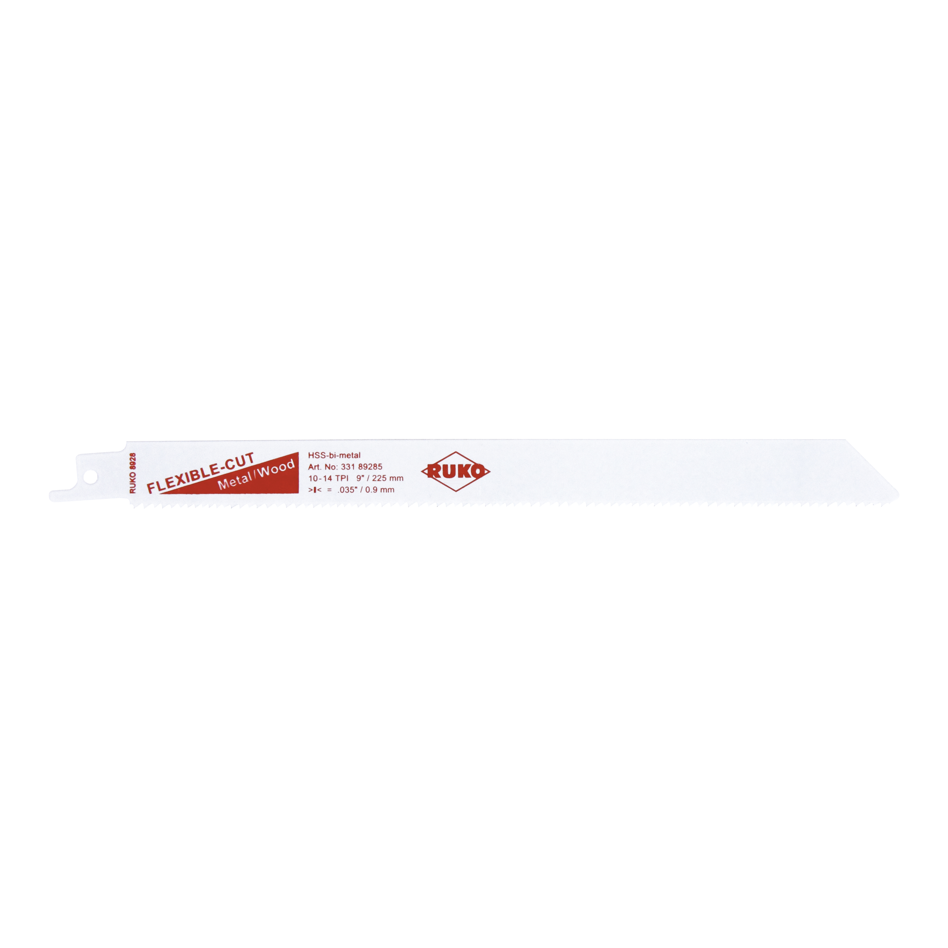 RUKO 5x Säbelsägeblatt 8928 HSS geschränkt gefräst - 33189285