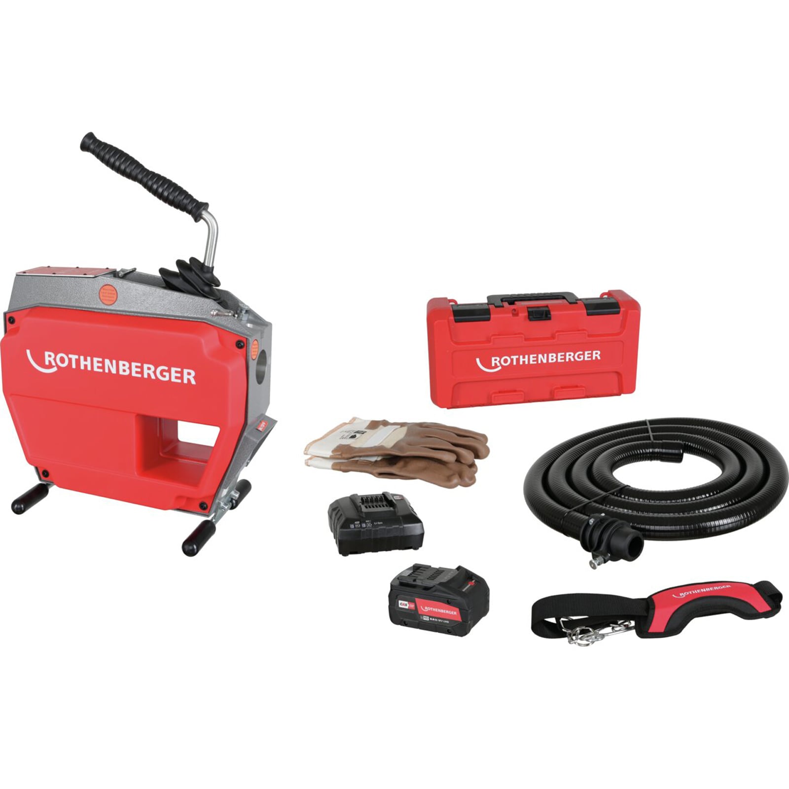 ROTHENBERGER R600 VarioClean Grundgerät + Akku - 1000003372