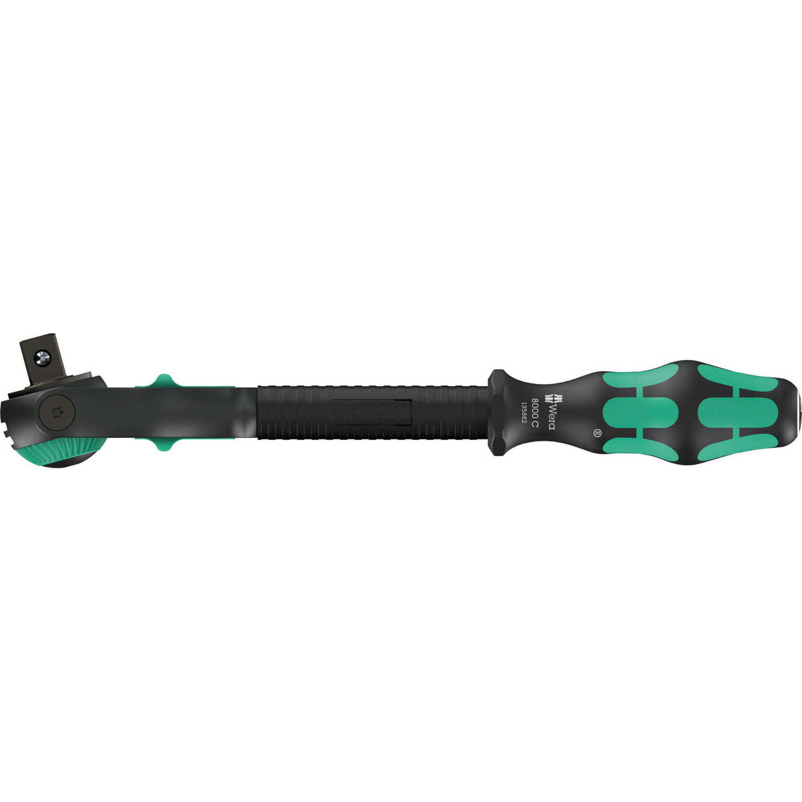 Wera 8000 C Black Edition Zyklop Speed-Knarre mit 1/2"-Antrieb - 05135882001