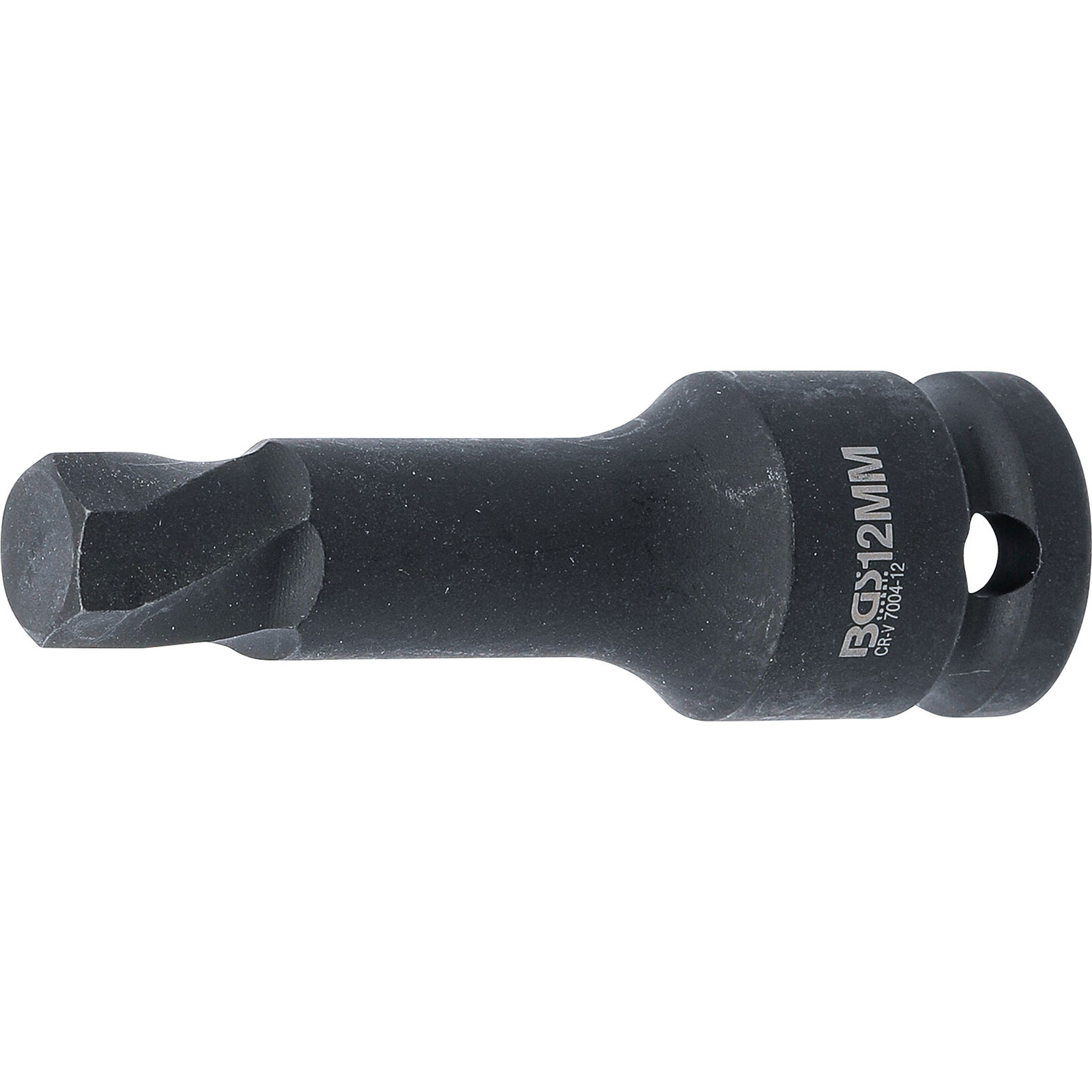 BGS Schraubenausdreher Antrieb Innenvierkant 12,5 mm (1/2") für defekten Innensechskant 12 mm - 7004-12