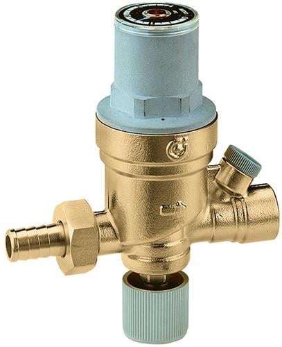 CA Automatische Füllarmatur 1/2Zoll, o. Manometer, m. Schlauchtülle