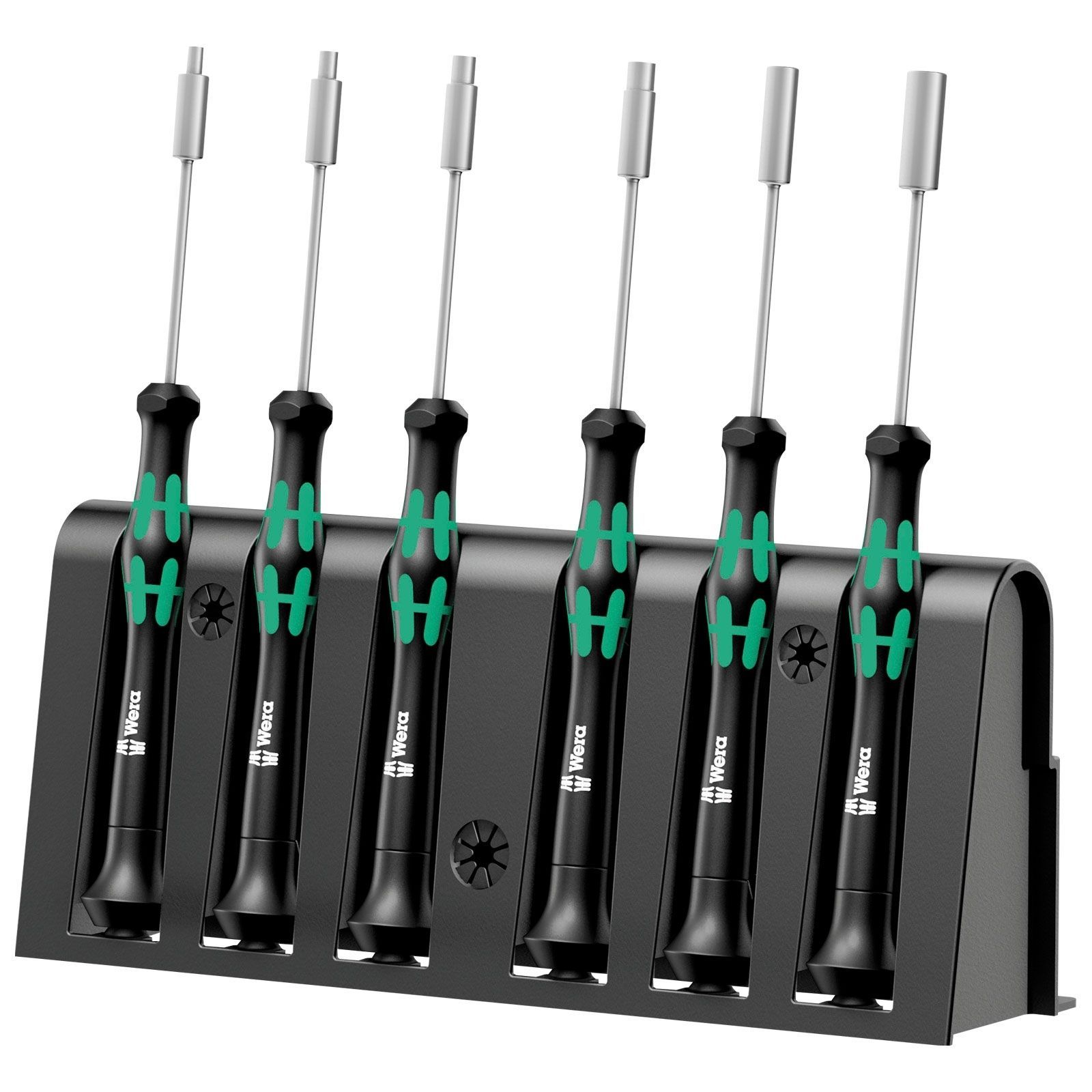 Wera 2069/6 Elektroniker-Schraubendrehersatz + Rack - 118158