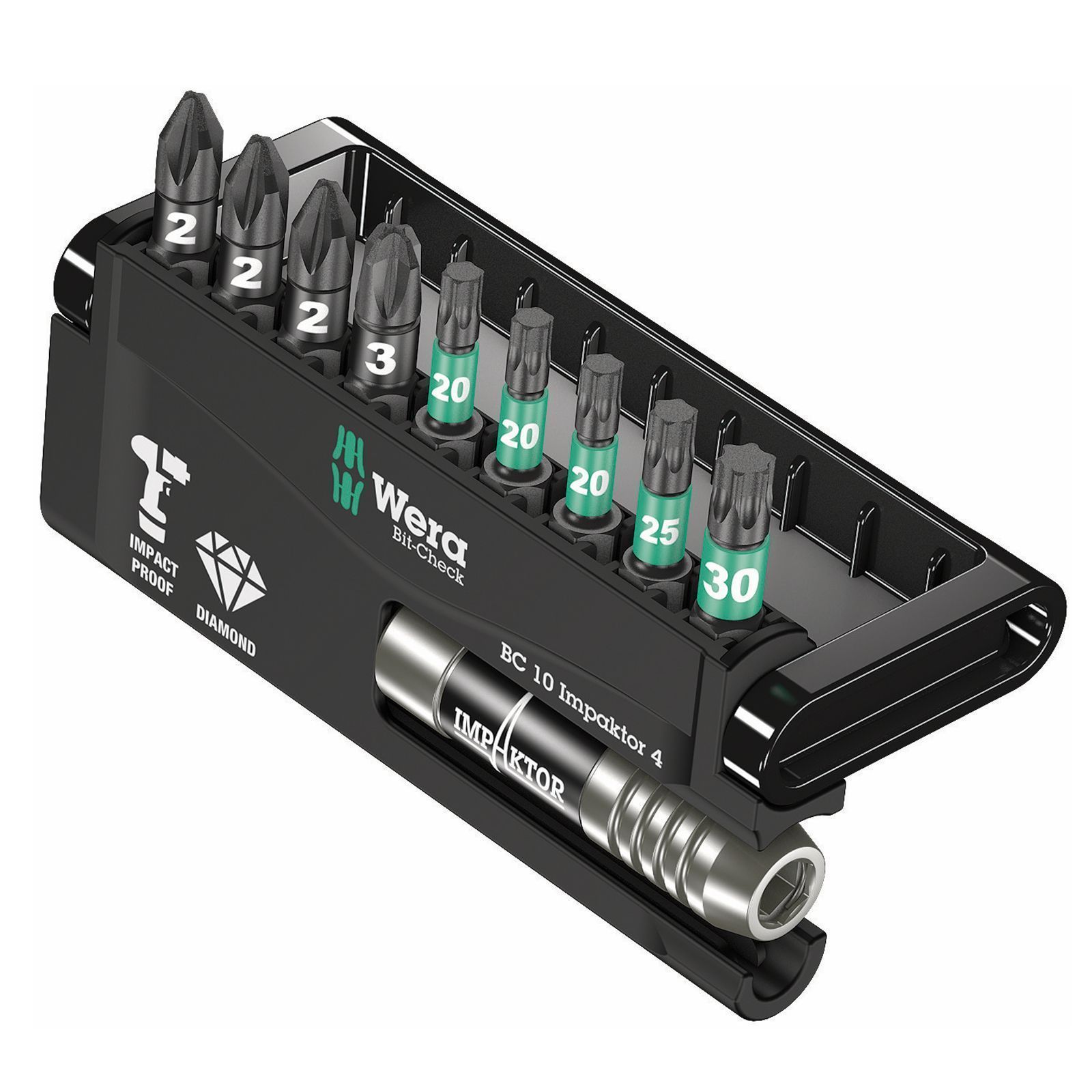 Wera Bit-Check 10 Impaktor 4 - 057417