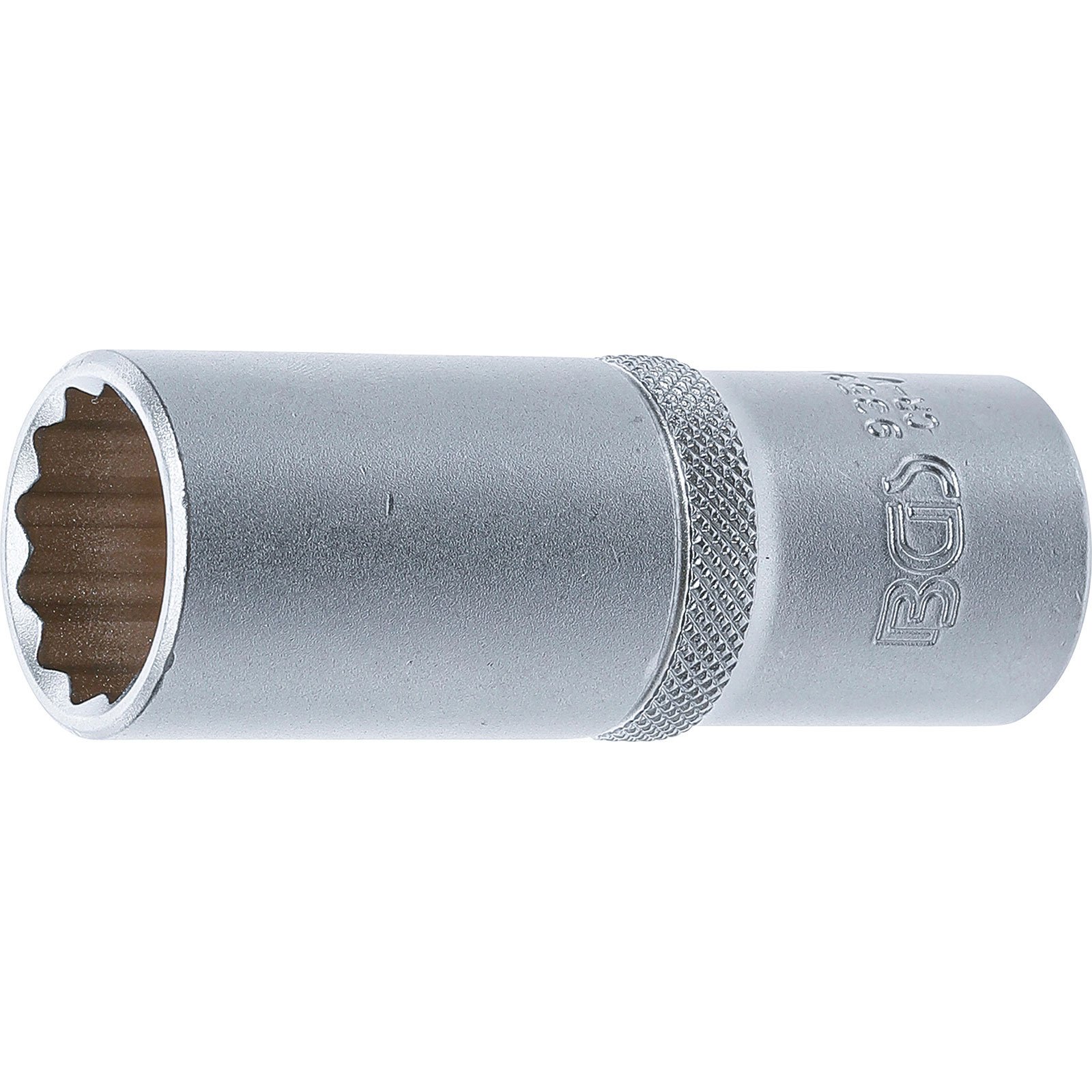 BGS Steckschlüssel-Einsatz Zwölfkant tief Antrieb Innenvierkant 12,5 mm (1/2") SW 20 mm - 9359