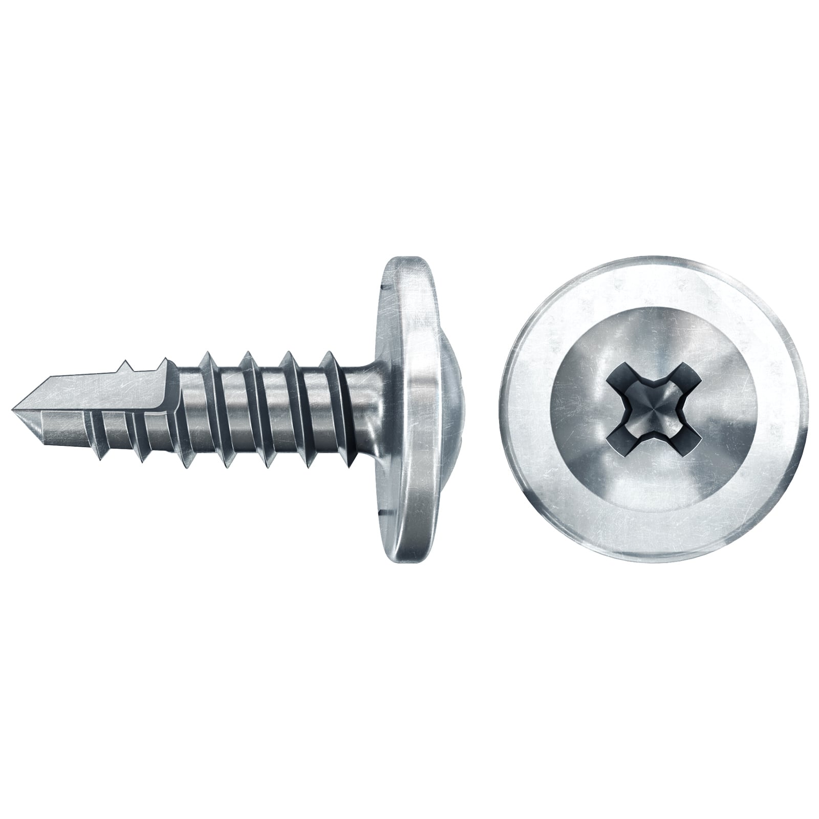 fischer Profilverbinderschraube FPS-FPB 4,2 x 13 ZPF 200 Flachrundkopf Kreuzschlitz PH Vollgew. - 577774