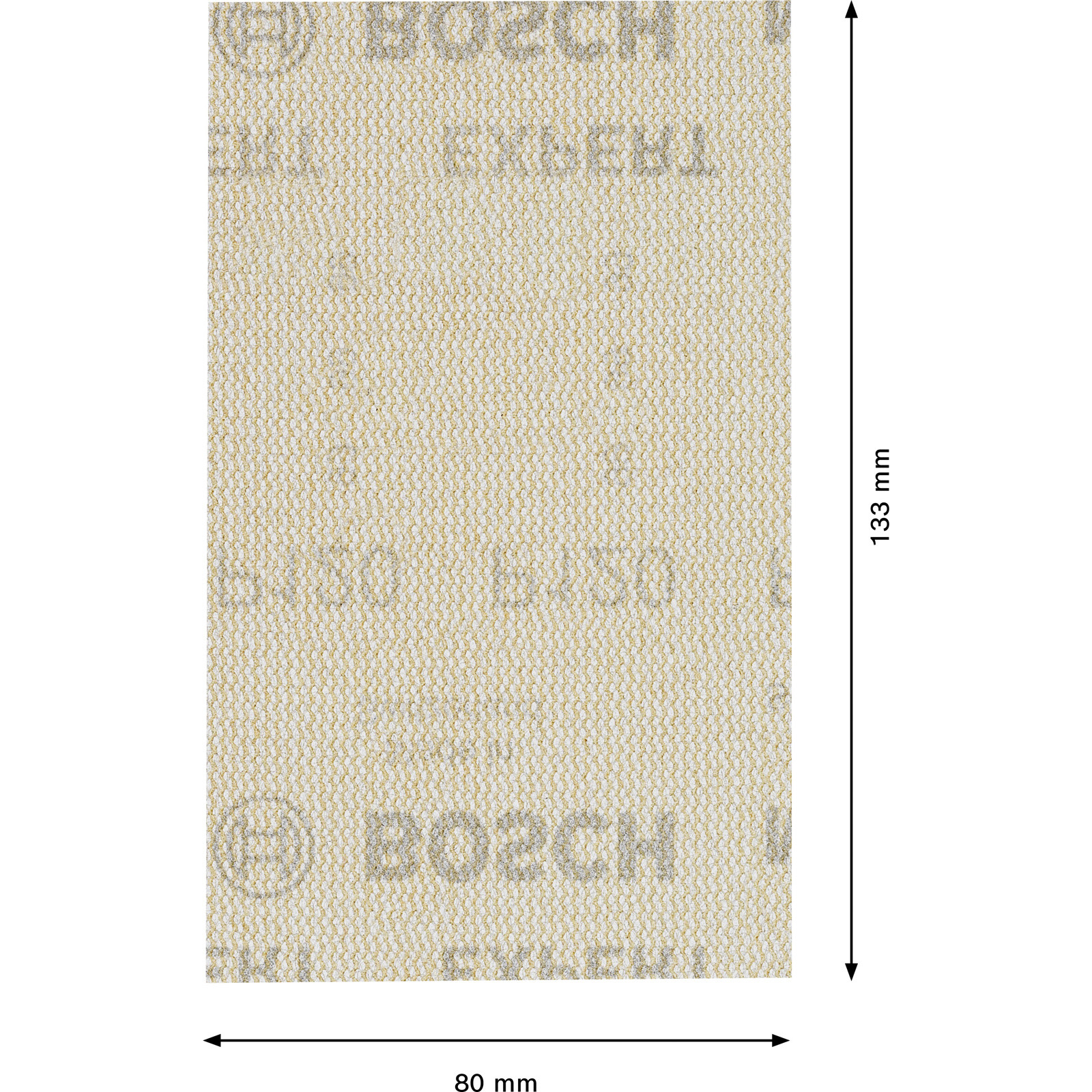 Bosch 10x Expert M480 Schleifnetz für Schwingschleifer 80 x 133 mm G 120 - 2608900736