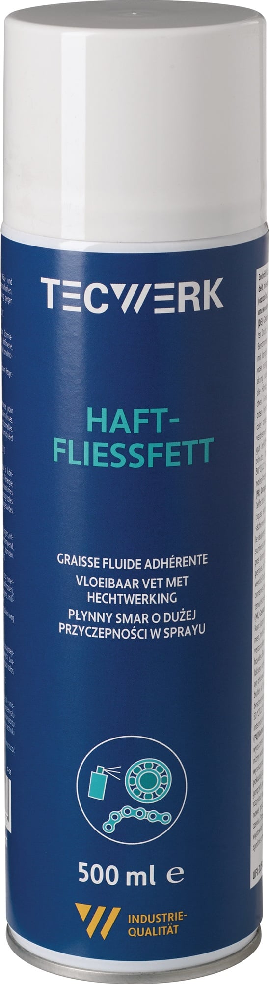 Haftfließfett 500ml gelblich Spraydose TECWERK