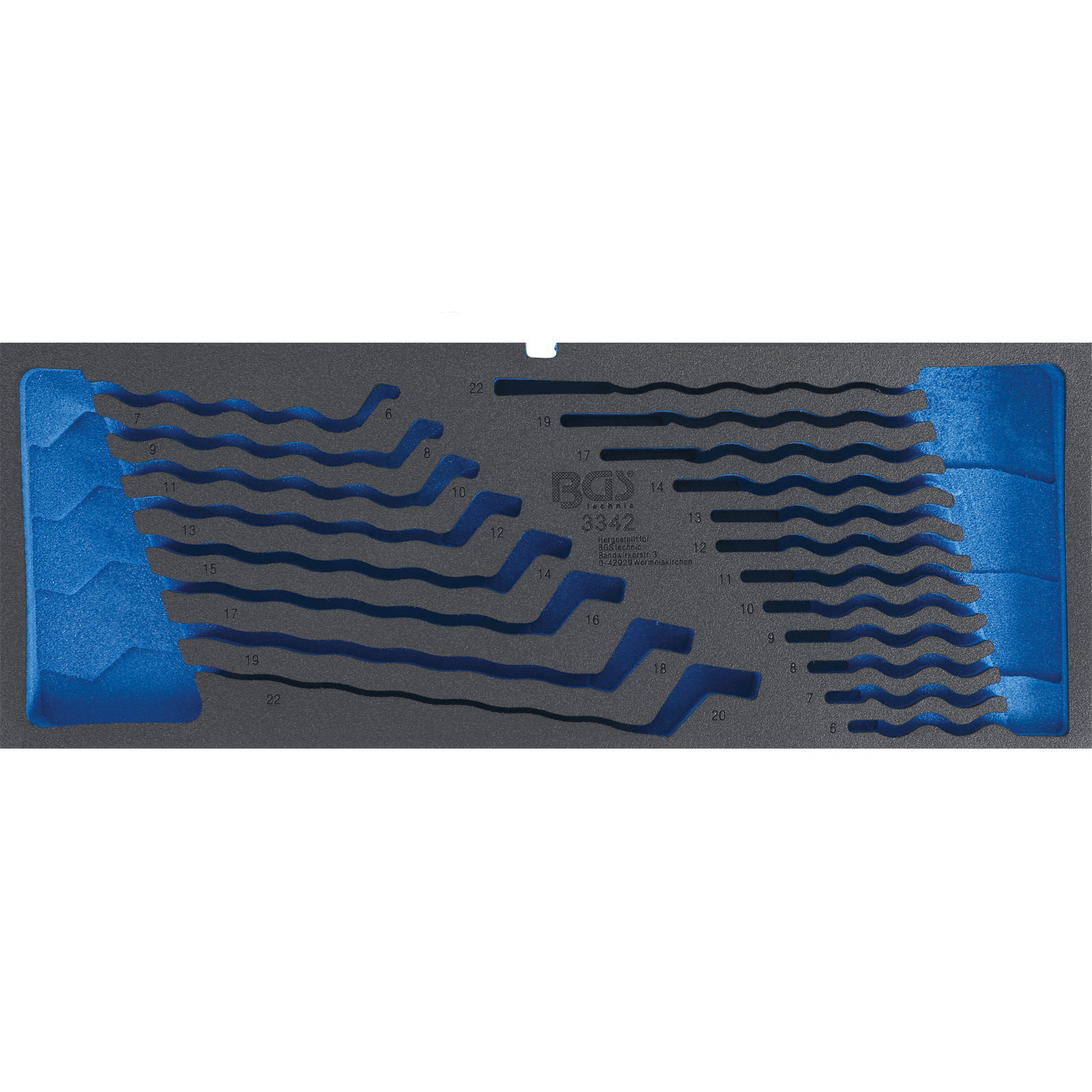 BGS Schaumeinlage für Art. 3312 leer für Art. 3342 - 3342-1