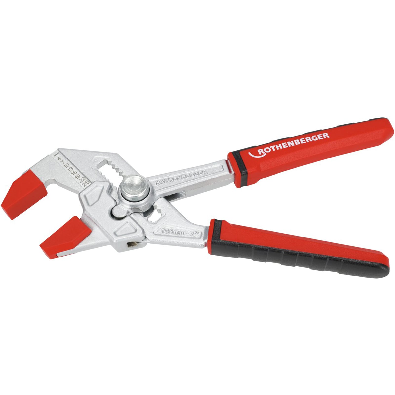 ROTHENBERGER ROFAST Zangenschlüssel, 7" 2K, mit Schonbacken, 3 Paar - 1000004710
