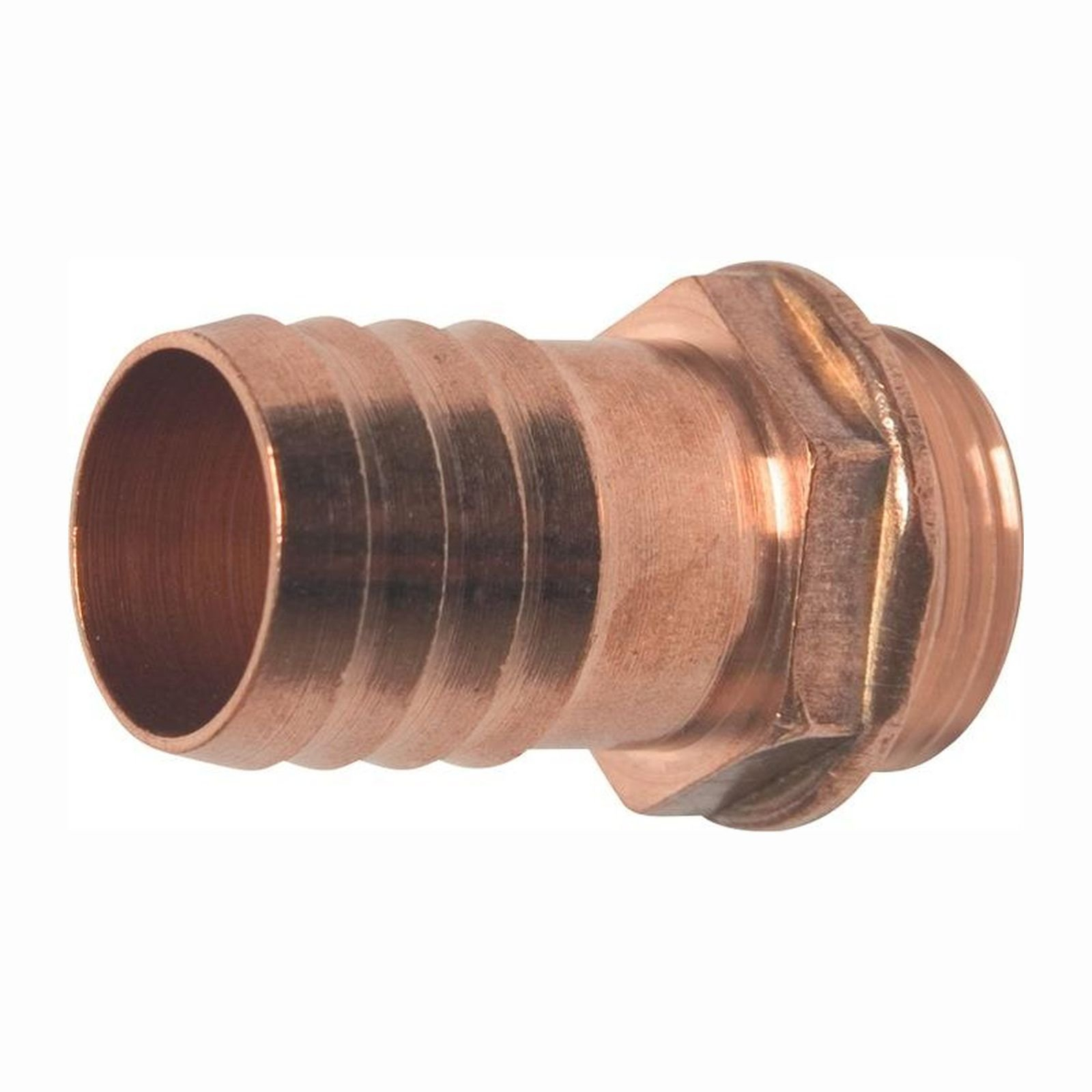 bevo 10x MEGA Schlauchtülle Messing Schlauchgröße AG 6kant