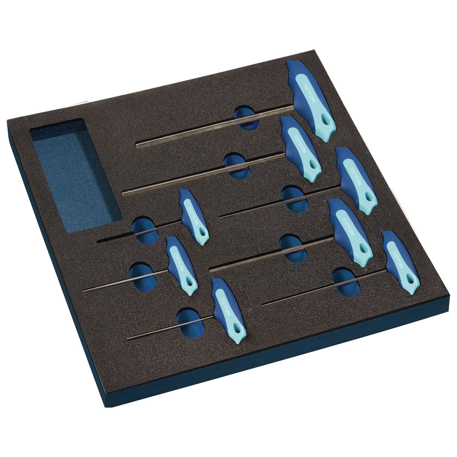 Werkzeugmodul 8-tlg.2/3-Modul Schlüsswelweiten 2-10mm TECWERK